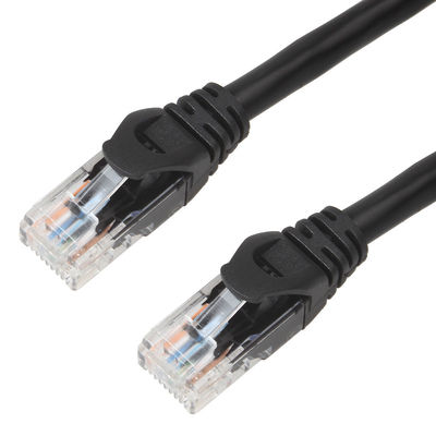 สายเคเบิล UTP Cat 6a 10Gps 24AWG, BC7 / 0.2 สายแพทช์แจ็คเก็ต PVC Cat 6a แอมป์