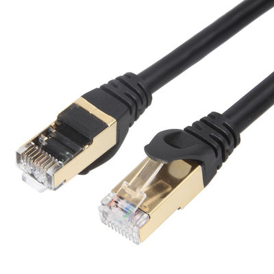 คอมพิวเตอร์ 1000Mbps Patch Cable Cat 6, สายแพทช์ทองแดงบริสุทธิ์ 24AWG RJ45 Cat 6