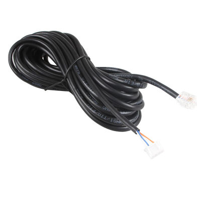 CE สายรัดอุตสาหกรรมที่เสถียร, RJ11 6P4C ถึง XH2.54 4P สายแพทช์โทรศัพท์