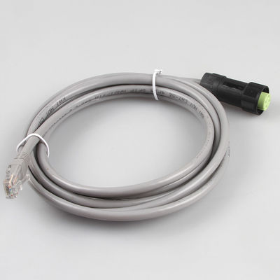 CAT6a CAT5e ชุดลากสายอุตสาหกรรม IP68 กันน้ำสำหรับรถยนต์