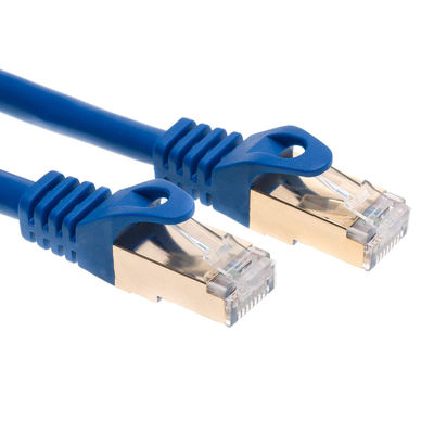สายเคเบิล Cat7 Lan ในร่มกลางแจ้ง 10M 20M 25M SFTP Shield ทนทาน