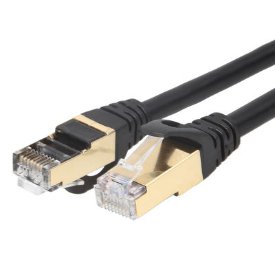 สายแพทช์อีเทอร์เน็ต Cat 7 ทนทาน 600MHZ ความเร็วสูง Gigabit 10Gbps