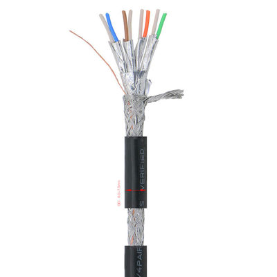 สายแพทช์อีเทอร์เน็ต Cat 7 ทนทาน 600MHZ ความเร็วสูง Gigabit 10Gbps