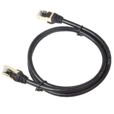 สายแพทช์อีเทอร์เน็ต Cat 7 ทนทาน 600MHZ ความเร็วสูง Gigabit 10Gbps