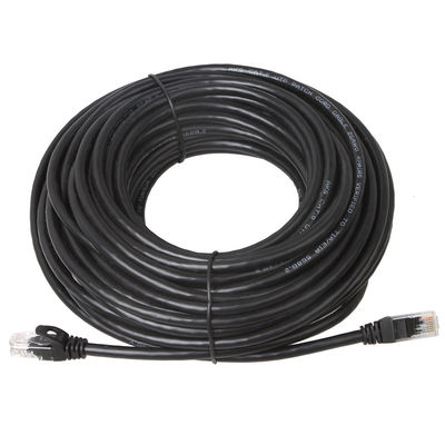สายเคเบิล UTP Cat 6a 10Gps 24AWG, BC7 / 0.2 สายแพทช์แจ็คเก็ต PVC Cat 6a แอมป์