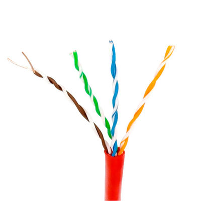 สายเคเบิล Cat5e ควันต่ำ 24AWG LSZH, สายเคเบิลภายนอก Cat5e ฮาโลเจนเป็นศูนย์ 305 ม.