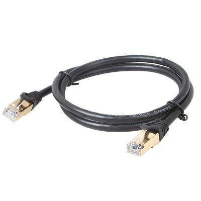 คอมพิวเตอร์ 1000Mbps Patch Cable Cat 6, สายแพทช์ทองแดงบริสุทธิ์ 24AWG RJ45 Cat 6