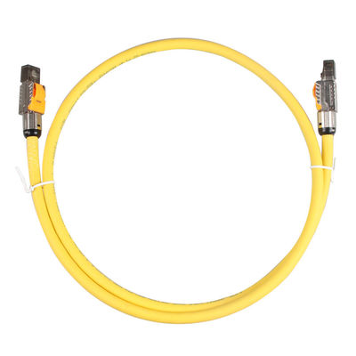 สายเคเบิล FTP 22AWG Cat6a S ที่เสถียร, 4 คู่ LSHF LSOH Cat6a S / FTP LSZH