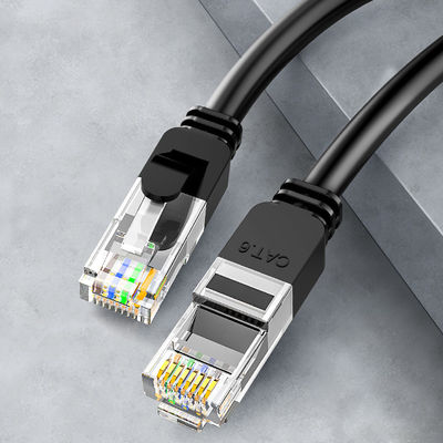 OEM 24AWG Cat6 Lan สายแพทช์สาย BC7 0.2 แจ็คเก็ต UTP PVC พร้อมขั้วต่อ RJ45