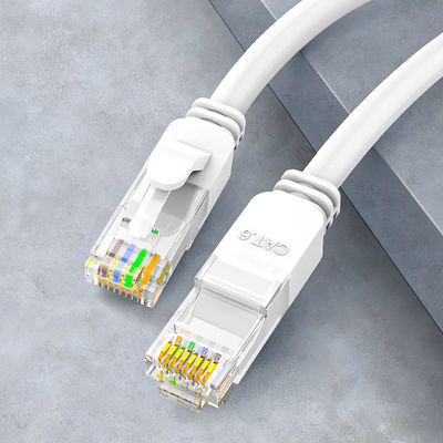 OEM 24AWG Cat6 Lan สายแพทช์สาย BC7 0.2 แจ็คเก็ต UTP PVC พร้อมขั้วต่อ RJ45
