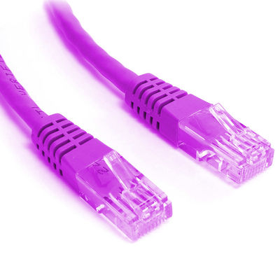 โมเด็มเราเตอร์ UTP Cat5e Patch Cord PVC Jacket สำหรับ PC TV Consoles