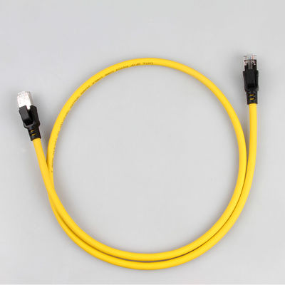 Cat 6 Shield Industrial Shielded Ethernet Cable S/FTP 26AWG BC ตัวนำสำหรับเซิร์ฟเวอร์