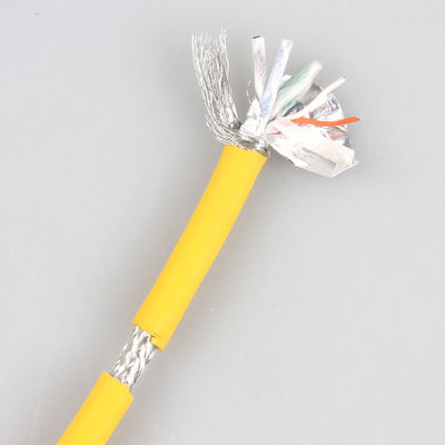 สายแพทช์อีเธอร์เน็ตอุตสาหกรรม OEM ODM Cat6 ทนความร้อน