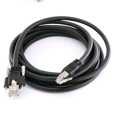 0.5-90 ม. สายเคเบิล SFTP Industrial Cat5e Cat6A Cat7 Network ทนทาน