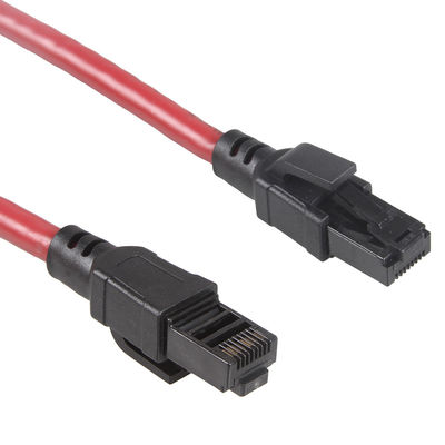 สายเคเบิลอีเทอร์เน็ตภายนอกเครือข่าย Cat6 ปลอกคู่ 24 AWG 24 ฟุต
