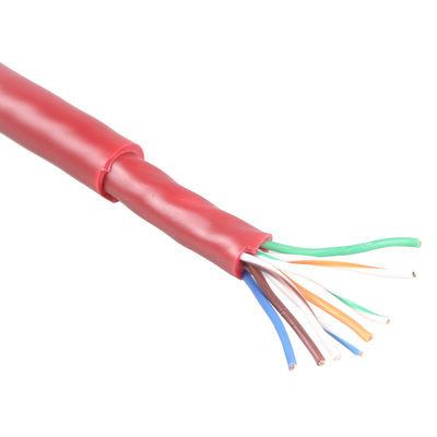 สายเคเบิลอีเทอร์เน็ตภายนอกเครือข่าย Cat6 ปลอกคู่ 24 AWG 24 ฟุต