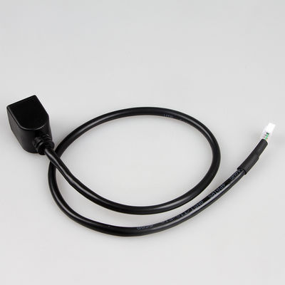 ROHS สายรัดอุตสาหกรรมอิเล็กทรอนิกส์ RJ45 หญิงถึง JST Molex 1.0 1.25 2.0mm Pitch