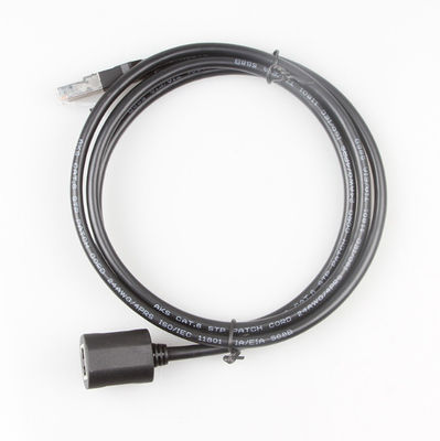 สายแพทช์ FTP Cat6 ที่ใช้งานได้จริงส่วนต่อขยายชายกับหญิง RJ45 ความเร็วสูง