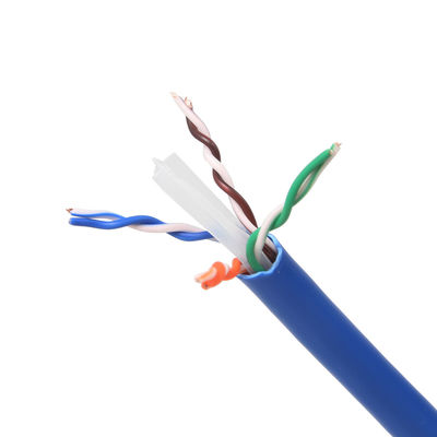 สายแพทช์ Ethernet Cat6 ที่เสถียร UPC แจ็คเก็ต PVC LSZH ความเร็วสูง