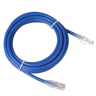 สายแพทช์ Ethernet Cat6 ที่เสถียร UPC แจ็คเก็ต PVC LSZH ความเร็วสูง