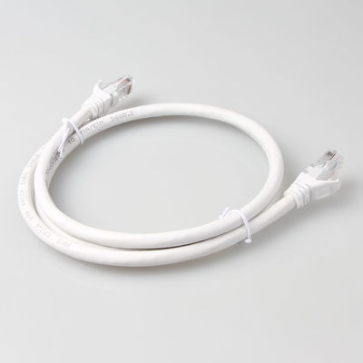OEM Cat 6a สาย Ethernet Lan ทองแดง 7 / 0.2 แจ็คเก็ต PVC / LSZH พร้อมขั้วต่อ RJ45