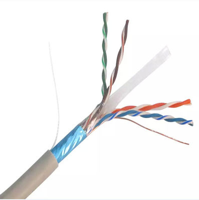 สาย LAN อีเธอร์เน็ต CCA Cat 6 FTP ในร่ม 4 คู่ยาว 305 ม. ความเร็วสูง