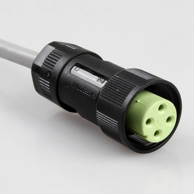 CAT6a CAT5e ชุดลากสายอุตสาหกรรม IP68 กันน้ำสำหรับรถยนต์