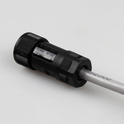 CAT6a CAT5e ชุดลากสายอุตสาหกรรม IP68 กันน้ำสำหรับรถยนต์