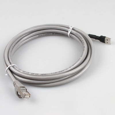 คอมพิวเตอร์ 8P8C สายเคเบิลอีเธอร์เน็ต RJ45, สายเคเบิลอะแดปเตอร์ USB เป็น RJ45 ที่ทนทาน