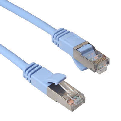 สายแพทช์ FTP Cat5e ป้องกัน Cat6 ความยาว 0.2 ม. 1 ม. 2 ม. ใช้งานได้จริง