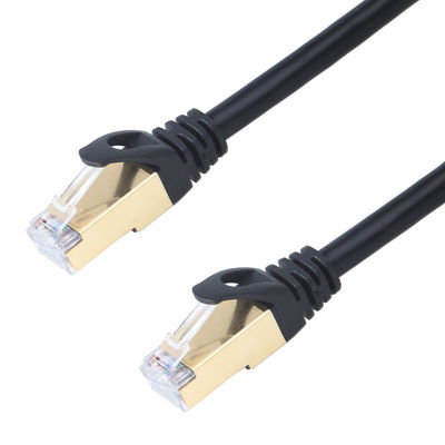 สายแพทช์ OEM FTP 10M Cat6 ทองแดงบริสุทธิ์ RJ45 CCA อเนกประสงค์