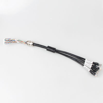 สายเคเบิลเครือข่ายสายแพตช์ Cat6a1 ถึง 4 ที่ปรับแต่งจากโรงงานสำหรับวิศวกรรม