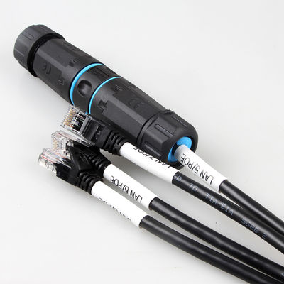 สายเคเบิลเครือข่ายสายแพตช์ Cat6a1 ถึง 4 ที่ปรับแต่งจากโรงงานสำหรับวิศวกรรม